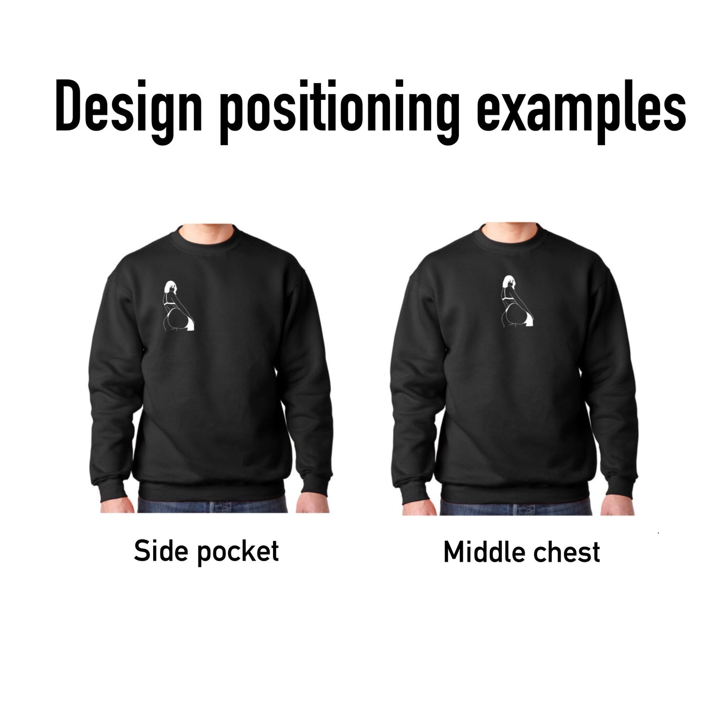 Custom Printed Spicy CREWNECK