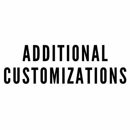 Additional Customizations
