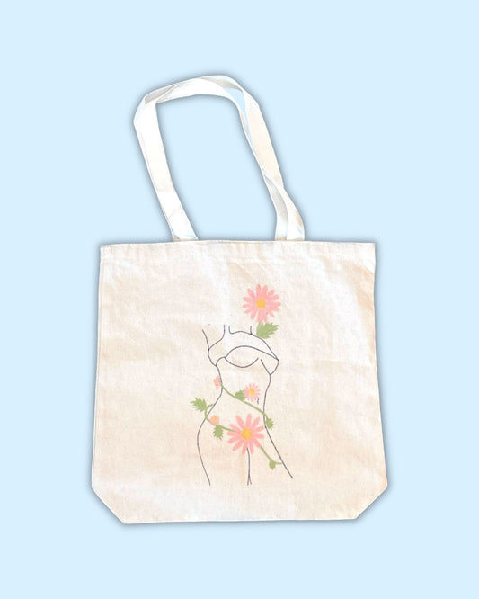 Flower Power Tote Bag